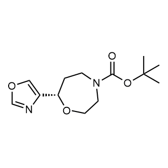 Tert-butyl (7S)-7-oxazol-4-yl-1,4-oxazepane-4-carboxylate|CS-0803254