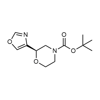 Tert-butyl (2R)-2-oxazol-4-ylmorpholine-4-carboxylate|CS-0803264