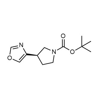 Tert-butyl (3R)-3-oxazol-4-ylpyrrolidine-1-carboxylate|CS-0803269