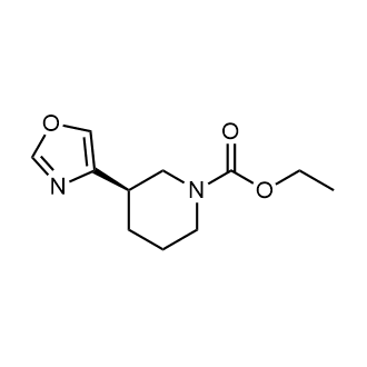 Ethyl (R)-3-(oxazol-4-yl)piperidine-1-carboxylate|CS-0803276