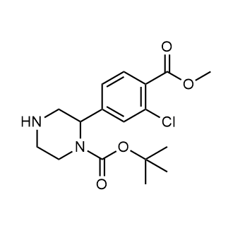 Tert-butyl 2-(3-chloro-4-(methoxycarbonyl)phenyl)piperazine-1-carboxylate|CS-0803311