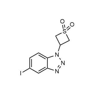 3-(5-Iodobenzotriazol-1-yl)thietane 1,1-dioxide|CS-0803345