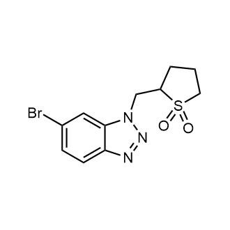 2-[(6-Bromobenzotriazol-1-yl)methyl]thiolane 1,1-dioxide|CS-0803360