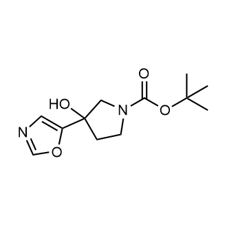 Tert-butyl 3-hydroxy-3-oxazol-5-yl-pyrrolidine-1-carboxylate|CS-0803427