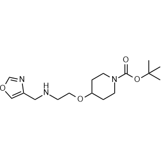 Tert-butyl 4-(2-((oxazol-4-ylmethyl)amino)ethoxy)piperidine-1-carboxylate|CS-0803457
