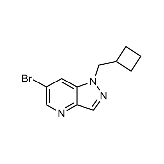 6-Bromo-1-(cyclobutylmethyl)-1H-pyrazolo[4,3-b]pyridine|CS-0803464
