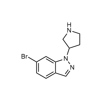 6-Bromo-1-(pyrrolidin-3-yl)-1H-indazole|CS-0803520