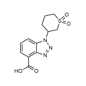 1-(1,1-Dioxidotetrahydro-2H-thiopyran-3-yl)-1H-benzo[d][1,2,3]triazole-4-carboxylic acid|CS-0803549