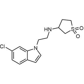 N-[2-(6-Chloroindol-1-yl)ethyl]-1,1-dioxo-thiolan-3-amine|CS-0803608