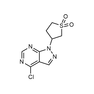 3-(4-Chloropyrazolo[3,4-d]pyrimidin-1-yl)thiolane 1,1-dioxide|CS-0803683