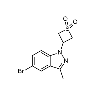 3-(5-Bromo-3-methyl-indazol-1-yl)thietane 1,1-dioxide|CS-0803700