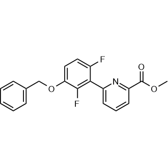 Methyl 6-(3-(benzyloxy)-2,6-difluorophenyl)picolinate|CS-0803756