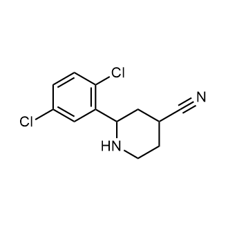 2-(2,5-Dichlorophenyl)piperidine-4-carbonitrile|CS-0804012