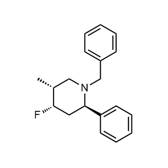 (2R,4S,5R)-1-Benzyl-4-fluoro-5-methyl-2-phenylpiperidine|CS-0804139