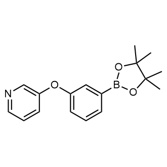 3-[3-(4,4,5,5-Tetramethyl-1,3,2-dioxaborolan-2-yl)phenoxy]pyridine|CS-0804171