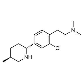 2-[2-Chloro-4-[trans-5-methyl-2-piperidyl]phenyl]-N,N-dimethyl-ethanamine|CS-0804182