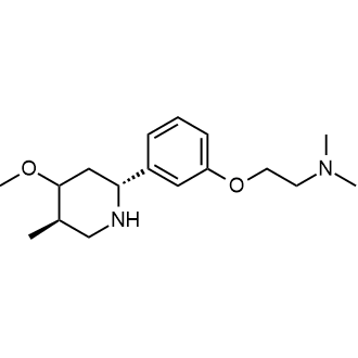 2-[3-[Trans-4-methoxy-5-methyl-2-piperidyl]phenoxy]-N,N-dimethyl-ethanamine|CS-0804191