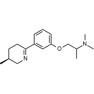 N,N-Dimethyl-1-(3-((S)-5-methyl-3,4,5,6-tetrahydropyridin-2-yl)phenoxy)propan-2-amine|CS-0804199
