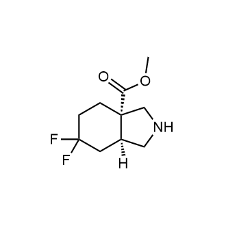 Methyl (3aS,7aS)-6,6-difluorooctahydro-3aH-isoindole-3a-carboxylate|CS-0804216