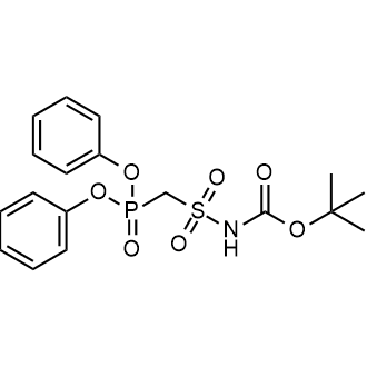 Tert-butyl (((diphenoxyphosphoryl)methyl)sulfonyl)carbamate|CS-0804258