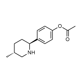 4-((2S,5R)-5-Methylpiperidin-2-yl)phenyl acetate|CS-0804283