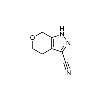 1,4,5,7-Tetrahydropyrano[3,4-c]pyrazole-3-carbonitrile|CS-0804324