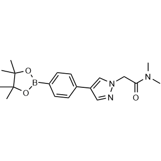 N,N-Dimethyl-2-(4-(4-(4,4,5,5-tetramethyl-1,3,2-dioxaborolan-2-yl)phenyl)-1H-pyrazol-1-yl)acetamide|CS-0804375