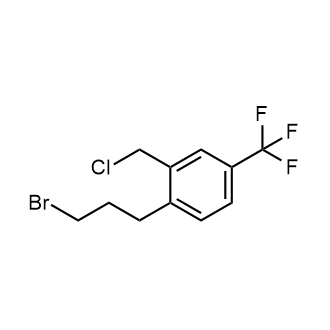 1-(3-Bromopropyl)-2-(chloromethyl)-4-(trifluoromethyl)benzene|CS-0804401