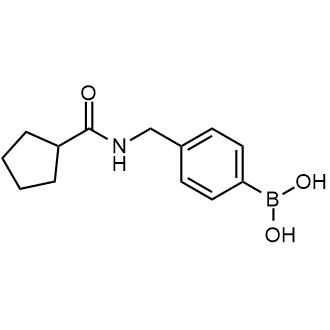 (4-(Cyclopentanecarboxamidomethyl)phenyl)boronic acid|CS-0804411