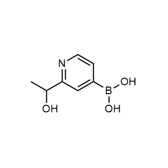 (2-(1-Hydroxyethyl)pyridin-4-yl)boronic acid|CS-0804419