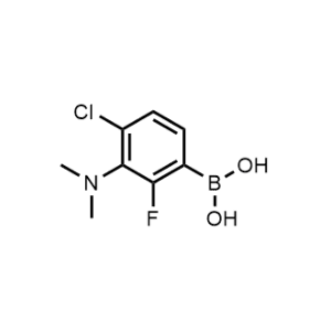 (4-Chloro-3-(dimethylamino)-2-fluorophenyl)boronic acid|CS-0804524