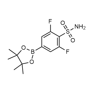 2,6-Difluoro-4-(4,4,5,5-tetramethyl-1,3,2-dioxaborolan-2-yl)benzenesulfonamide|CS-0804552