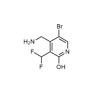 4-(Aminomethyl)-5-bromo-3-(difluoromethyl)pyridin-2-ol|CS-0804559