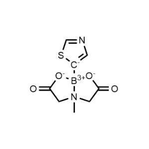 Boron, [N-[(carboxy-κO)methyl]-N-methylglycinato(2-)-κN,κO]-5-thiazolyl-, (T-4)-|CS-0804567