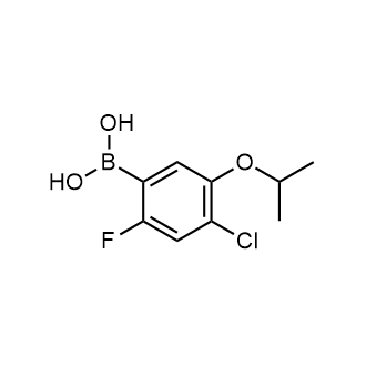(4-Chloro-2-fluoro-5-isopropoxyphenyl)boronic acid|CS-0804610