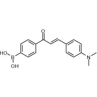 (4-(3-(4-(Dimethylamino)phenyl)acryloyl)phenyl)boronic acid|CS-0804611