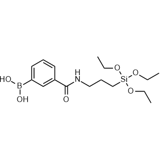 (3-((3-(Triethoxysilyl)propyl)carbamoyl)phenyl)boronic acid|CS-0804690