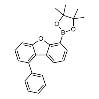 4,4,5,5-Tetramethyl-2-(9-phenyldibenzo[b,d]furan-4-yl)-1,3,2-dioxaborolane|CS-0804697