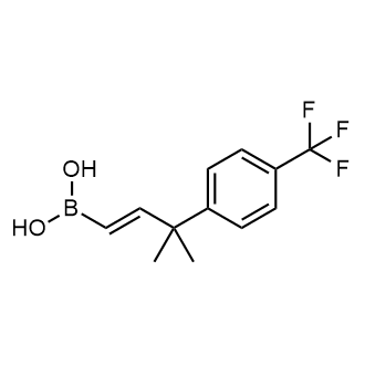 (E)-(3-Methyl-3-(4-(trifluoromethyl)phenyl)but-1-en-1-yl)boronic acid|CS-0804804