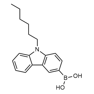 (9-Hexyl-9H-carbazol-3-yl)boronic acid|CS-0804838