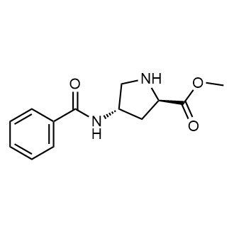 rel-(2R,4S)-Methyl 4-benzamidopyrrolidine-2-carboxylate|CS-0804855