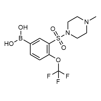 (3-((4-methylpiperazin-1-yl)sulfonyl)-4-(trifluoromethoxy)phenyl)boronic acid|CS-0804859