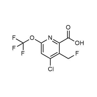 4-Chloro-3-(fluoromethyl)-6-(trifluoromethoxy)picolinic acid|CS-0804939