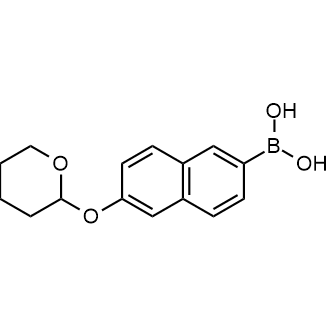 (6-((Tetrahydro-2H-pyran-2-yl)oxy)naphthalen-2-yl)boronic acid|CS-0804946