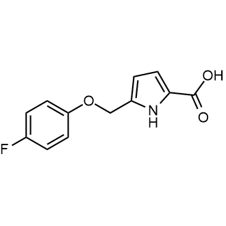 5-((4-Fluorophenoxy)methyl)-1H-pyrrole-2-carboxylic acid|CS-0805045