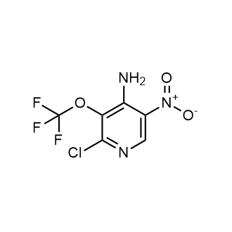 2-Chloro-5-nitro-3-(trifluoromethoxy)pyridin-4-amine|CS-0805077