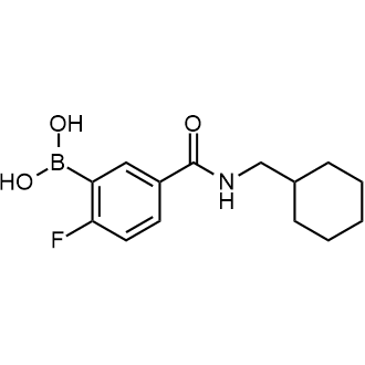 (5-((Cyclohexylmethyl)carbamoyl)-2-fluorophenyl)boronic acid|CS-0805097