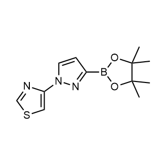 4-(3-(4,4,5,5-Tetramethyl-1,3,2-dioxaborolan-2-yl)-1H-pyrazol-1-yl)thiazole|CS-0805122