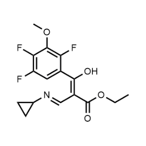 Ethyl 3-(cyclopropylamino)-2-(2,4,5-trifluoro-3-methoxybenzoyl)acrylate|CS-0805137