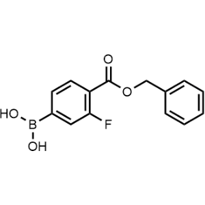 (4-((benzyloxy)carbonyl)-3-fluorophenyl)boronic acid|CS-0805141